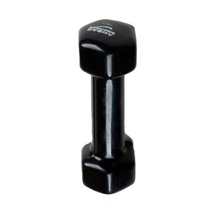 Halter Sextavado Em Vinil Ahead Sports 1kg Preto
