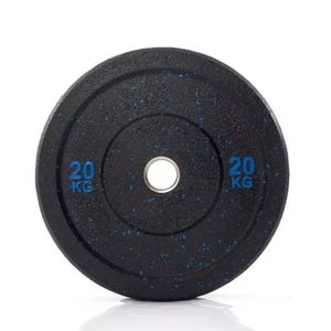 Anilha Olímpica Bumper High Temp 20 Kg Absolute Preto