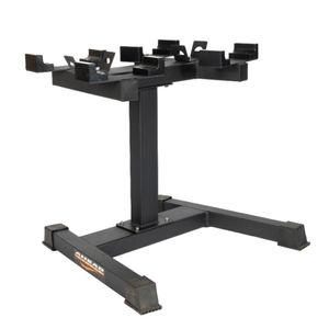 Suporte De Dumbbell Ajustável Preto