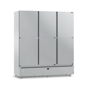 Mini Câmara 6 Portas Resfriados 1152 Litros Inox 0 A 7ºC Ar Forçado Motor Inferior MCR6P Refrimate 220V