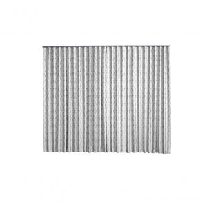Cortina Jacquard 3,00x2,70 Para Trilho Suíço vinho