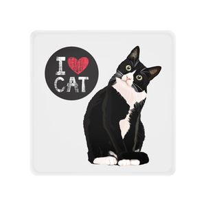 Luminária Box Slim I Love Cat Usb