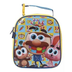 Lancheira Térmica Escolar Infantil José Comilão Azul Dmw