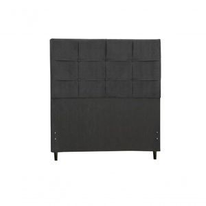 Cabeceira Casal King Size 195 Cm New Hylux Preto Para Cama Box Estofada