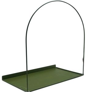 Prateleira Nicho Metal Verde Estilo Industrial Multiuso
