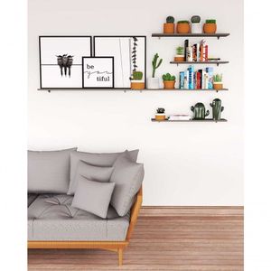 Prateleira Torino - Bico Tucano - 80x25cm - Fendi - Dicarlo