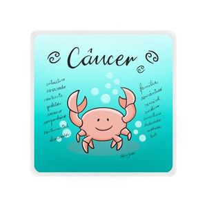 Mini Luminária Box Signos Câncer Usb