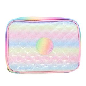 Estojo Box Glitter Degradê Cor Pastel Yepp