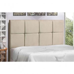 Cabeceira Solteiro 94 Cm Civic New Foam Para Cama Box Estofada