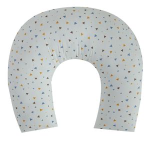 Almofada De Amamentação Baby Percal 200 Fios Algodão - Triangles