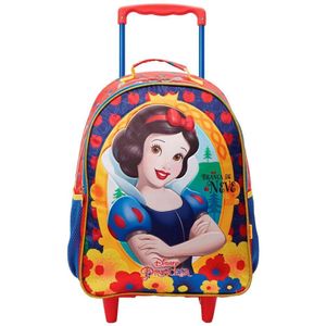 Mochila Rodinha Escolar Infantil Branca De Neve Xeryus 13080