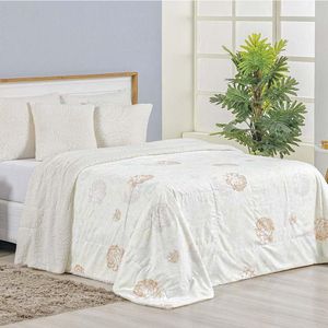 Cobertor Queen Top Line Estampado Hipercal-sherpa 1 Peça - Garden