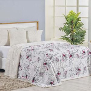 Cobertor Queen Top Line Estampado Hipercal-sherpa 1 Peça - Malta