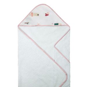 Toalha De Banho Baby Com Capuz Extra Macia 100% Algodão - Conto De Fadas