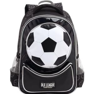 Mochila Costas Infantil Bola De Futebol League Escolar Denlex