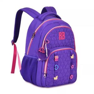 Mochila Costas Escolar Menina Rebecca Bonbon Juvenil Roxo Clio Style