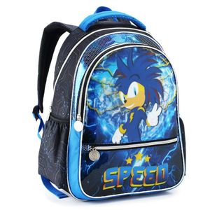 Mochila Costas Grande Escolar Infantil Sonic Shadown Game