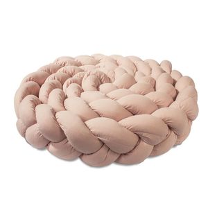 Trança Protetora Para Berço E Cama Percal 200 Fios Liso - Rose