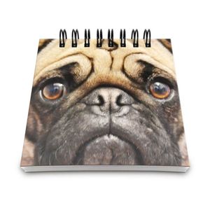Bloco De Anotações Pug Face
