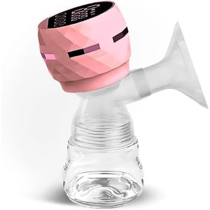 Bomba De Leite Silicone Portátil Integrada Com Tela De Led Para Amamentação 9 Nível De Sucção