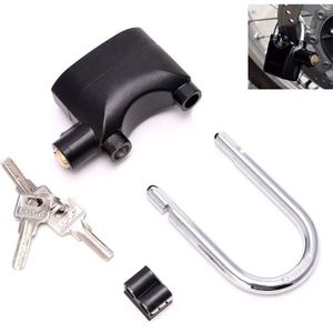 Cadeado Com Alarme Grande Sirene Anti Furto 110db Som Alto Segurança