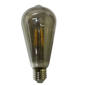 Lampada Led 30w Multi Filamento Fume Kit 2 Uni Iluminaçao Casa Quarto Sala Garagem Ambiente Branco Quente Luz
