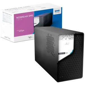 Nobreak 1800va Sms Tech, Entrada Bivolt Automático, Saída 115v, 8 Tomadas - 29307