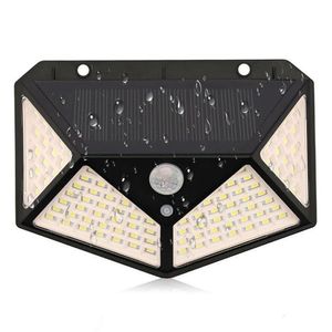 Luminária 100 Led Energia Solar 3 Modos Iluminação