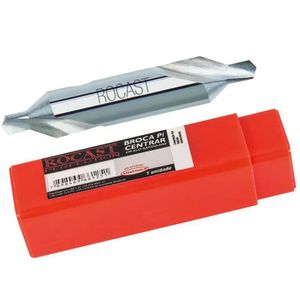 Broca De Centrar - 3-32 X 1-4 - Din 333 A - Ref. 9,0008 - Rocast