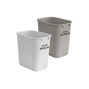 Kit 2 Cestos De Roupa Suja 24 Litros Acrimet 575.1