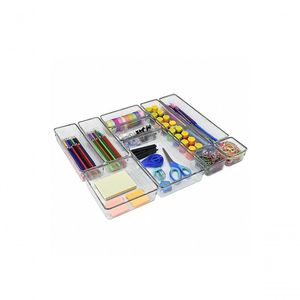Organizador Modular Pote Transp Gd Kit 10 Po Acrimet Ref 979