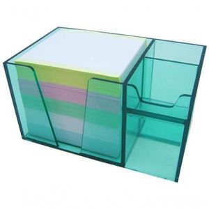 Organizador Mesa Acrimet Com Papel Colorido Acrimet 956 Verde Clear
