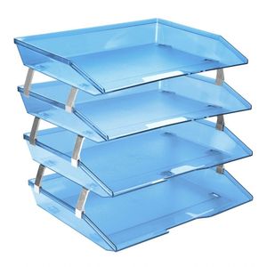 Caixa Correspondencia Acrimet Facility Quadrupla 256 Azul