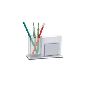Porta Lapis E Lembrete Papel Bco Acrimet 948 Cristal