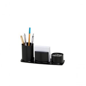 Organizador De Mesa Com Papel Acrimet 740 Preto