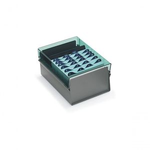 Fichario 6x9 De Mesa Com Indice Abecedario Acrimet 924 Verde