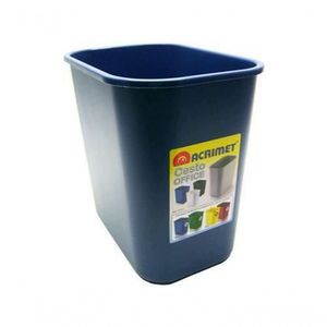 Lixeira Para Escritorio Acrimet 24 Litros Acrimet 573 Azul