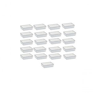Kit 21 Organizador Modular Pote Transp Gde Acrimet