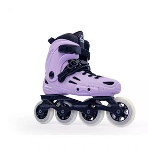 Patins Xt Roller Hd Inline Lilás Roxo Adulto Infantil Par Tam 39-40