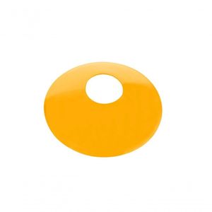 Prato De Marcação Treinamento 4cm Altura 19cm Diâmetro Amarelo