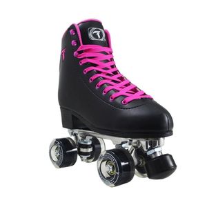 Patins Quad Foxxy Preto Traxart Par Tam 39-40