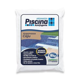 Argamassa Piscina Aut. Impermeável Cor Caju 18kg