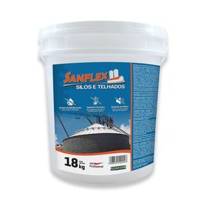 Sanflex Silos E Telhados Branco 18kg
