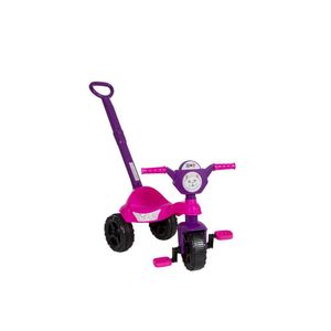 Carrinho De Passeio-pedal Infantil Kemotoca Gatinha Com Haste