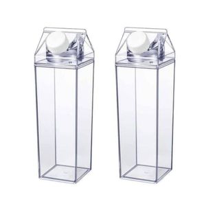 Garrafa Caixa De Leite De Acrílico 500ml