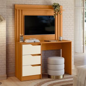 Escrivaninha Painel Florida Cinamomo Off White