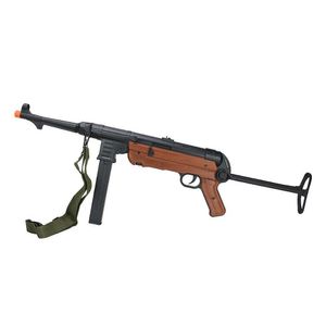 Rifle Sub Metralhadora De Airsoft Aeg Mp40 Full Metal Wood