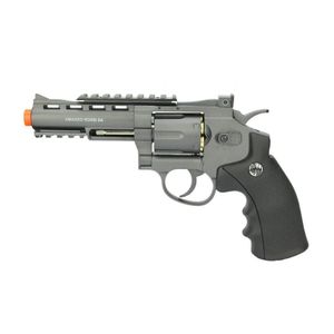 Revolver 38 Airsoft Co2 6 Tiros 4 Rossi Full Metal 6.0