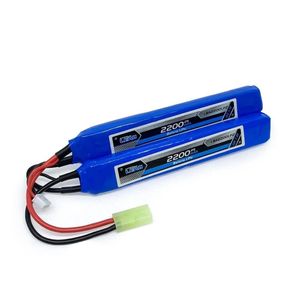 Bateria Airsoft Lipo 7.4v 2s 2200mah - 20c-40c Airsoft Leão