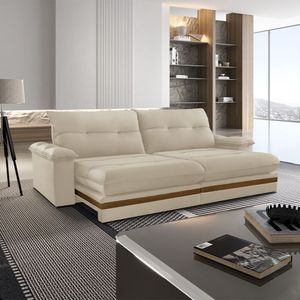 Sofá Avalon 02 Módulos De 80cm Br25cm Meu Sofá Online A294 Linho Creme